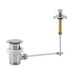 Bonde automatique pour lavabo laiton avec tirette verticale valentin 00 100100 000 00