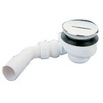 Bonde douche turboflow 90 mm nicoll 0205240