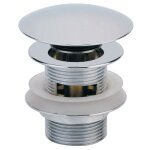 Bonde de lavabo digiclic laiton chrome avec lanterne valentin 00 122100 000 00