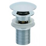 Bonde de lavabo digiclic laiton avec lanterne h100 overflow valentin 00 123100 000 00