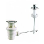 Bonde de vidage de lavabo automatique avec tirette verticale - valentin - 00 60210000000
