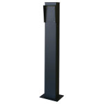 Borne de parking 1, 5 m heracles pca - born115 gris anthracite