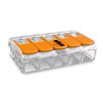 Bornes de raccordement compact 4 mm� transparent wago 221 - 415 bt25