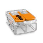 Bornes de raccordement compact 4 mm� transparent wago 221 - 412 bt 100