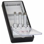 Coffret de 3 forets diamant�s easy dry robuste line bosch 2608587145