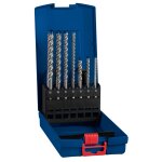 Coffret de 7 forets pour perforateur sds plus 7x 5 - 6 - 6 - 8 - 8 - 10 - 12 mm bosch expert 2608900195 ...