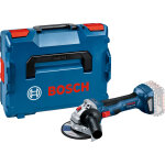 Meuleuse d'angle gws 18v - 7 (sans batterie ni chargeur) en coffret l - boxx bosch 06019h9002