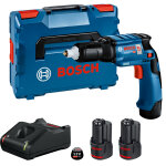 Visseuse plaquiste 12v gtb 12v - 11 + 2 batteries 3 ah + chargeur + coffret l - boxx bosch 06019e400y ...