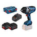 Boulonneuse 18v gds 18v - 1000 professional + 2 batteries procore 8 ah + chargeur + l - boxx 136 - bosch ...