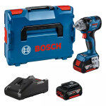 Boulonneuse � choc 18 v gds 18v - 330 hc + 2 batteries gba 5 ah + chargeur en coffret l - boxx bosch ...