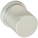 Bouton central de porte fixe actural argent - vachette - 008198 Bouton central de porte fixe actural argent - vachette - 008198