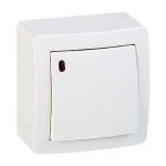 Bouton - poussoir alra 10 a en saillie lumineux schneider electric shn0262052p