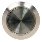 Bouton poussoir inox no / nf 19 mm � vis sewosy pb19no + nc st