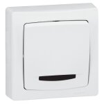 Bouton - poussoir lumineux asl pour appareillage saillie 6a - legrand - 086005