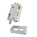 Serrure 3 points 73 a2p * sans cylindre blanc droite bricard 73071