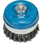 Brosse boisseau de diam�tre 90 mm � fils d'acier torsad�s bosch 1 608 614 000