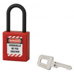 Cadenas de consignation anse nylon 40 mm rouge fth thirard 00091270