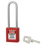 Cadenas de consignation anse acier 40h76 rouge fth thirard 00091240