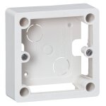 Cadre saillie 1 poste ivoire pour socle et sortie de cbles 100x100x36mm - legrand - 055849