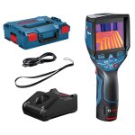 Camera thermique 12 v gtc 400 c professional + batterie 2 ah + chargeur en coffret l - boxx bosch 0601083101 ...