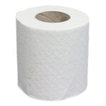 Carton de 48 rouleaux de papier hygi�niques blancs � 2 plis 200 feuilles 100 x 98 mm global net 670290 ...