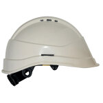 Casque de chantier visi�re courte kara blanc auboueix 0031tc blanc