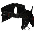 Ceinture porte - outils en cuir hanger 510012 noir