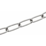 Cha�ne non soud�e de type figaro en acier nickel�e 20 m chaubeyre 8374123