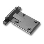 Charni�re r�glable 3d gauche noir pinet 8571406