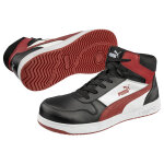 Chaussure de scurit frontcourt noir / blanc / rouge s3l p 41 puma 630050201000041 noir