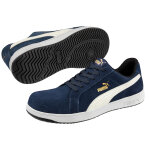 Chaussure de s�curit� p 43 su�de iconic navy low s1pl puma 640024 bleu