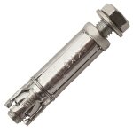 Cheville d'expansion filet�e avec vis + rondelle acier m8x20 boite de 50 scell - it tac0820