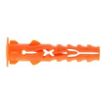 Cheville  expansion nylon avec collerette 6x30 seau de 600 pices - spit - 060136