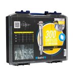 Chevilles  expansion avec vis et pince md coffret 300 - scell - it - cof002 - sp