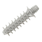 Cheville � visser colson pour per�age 8 mm � t�te filet�e 6, 6 mm avec pas 150 gris legrand 031882