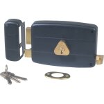 Serrure monopoint en applique horizontale  tirage 50 mm gauche cisa 501210 - 03 - 2a