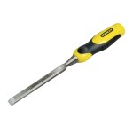 Ciseau  bois manche bi - matire 10 x 125mm longueur totale 310mm - stanley - 0 - 16 - 872