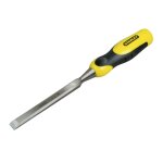 Ciseau  bois manche bi - matire 12 x 125mm longueur totale 310mm - stanley - 0 - 16 - 873