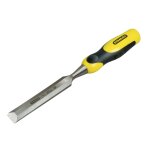 Ciseau  bois manche bi - matire 20 x 141mm longueur totale 330mm - stanley - 0 - 16 - 878