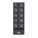 Clavier  code smart keypad noir - yale - 20671000
