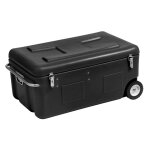Coffre de chantier 180 l sur roulette solid'r 850 x 500 x 450 mm sori ro180l - rou noir