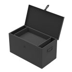 Coffre de chantier 670 x 350 x 350 mm avec plateau soripro sori cr670b
