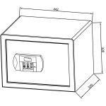 Coffre - fort lectronique cfe3 40l - heracles - i - cfe3