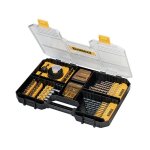 Coffret de 100 accessoires de vissage et perage t - stak - dewalt - dt71569 - qz