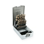 Coffret de 25 forets cobalt 5% de 1  13mm - hanger - 155291