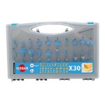 Coffret de 30 mches de dfonceuse def. 428. 30 leman 428. 700. 30