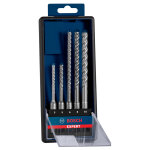 Coffret de 5 forets pour perforateur sds plus 7x 5 - 6 - 6 - 8 - 10mm - bosch expert - 2608900197