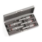 Coffret de 5 tournevis microtech mixte fente / phillips facom aef. j1