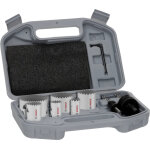 Coffret de 6 scies tr�pans multi material hss viss�e d 20 - 25 - 35 - 40 - 51 - 68 mm bosch 2608594616 ...