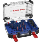 Coffret de 6 scies tr�pans multi material power change plus 22 - 25 - 35 - 40 - 51 - 68 mm bosch expert ...